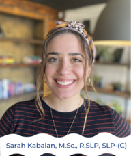 Book an Appointment with Sarah Kabalan for Speech Therapy