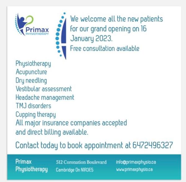 Primax physiotherapy