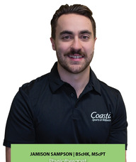 Book an Appointment with Jamison Sampson for Physiotherapy